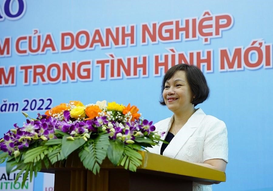 Bà Lê Việt Nga - Phó vụ trưởng Vụ Thị trường trong nước - Bộ Công Thương